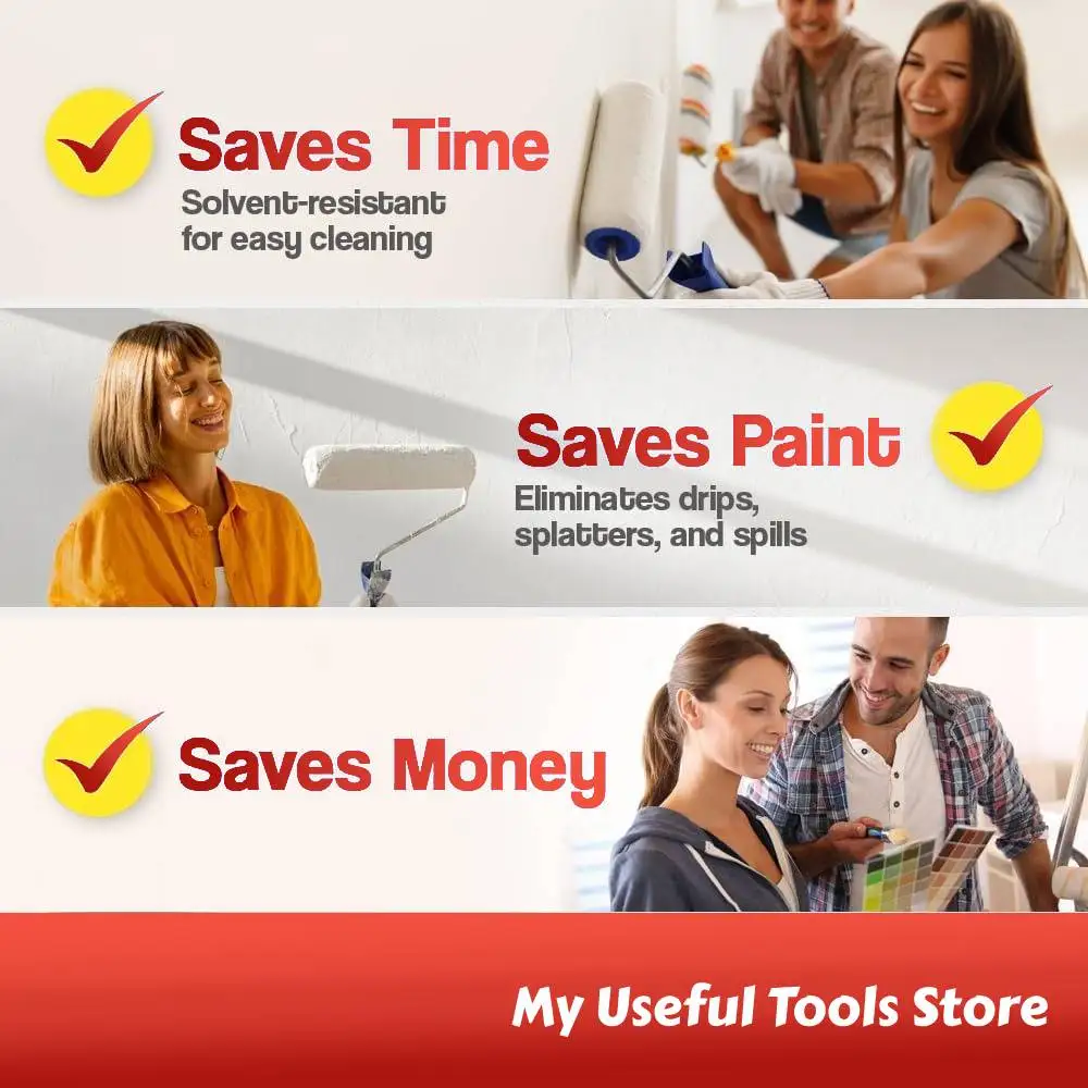 Paint Pouring Spout Compact Easy Installation Paint Can Pourer Paint Can Spout Pour Accessory for 1 Gallon Paint Can Container