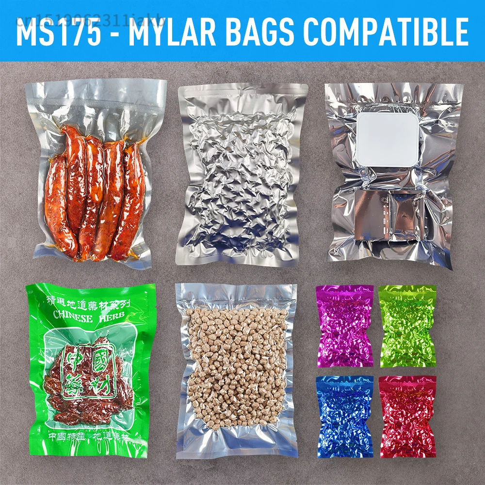 MAGIC SEAL Food Preservation Vacuum Sealing Machine Commercial Vacuum Packaging Machine Small Household Sealing Machine MS175