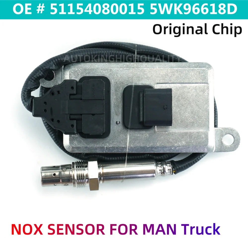 51154080015 5WK96618D 5WK96618B Chip di alta qualità per sonda NGK 51154080009 24V NOX Sensore di ossigeno per camion M-an TGM TGS TGX