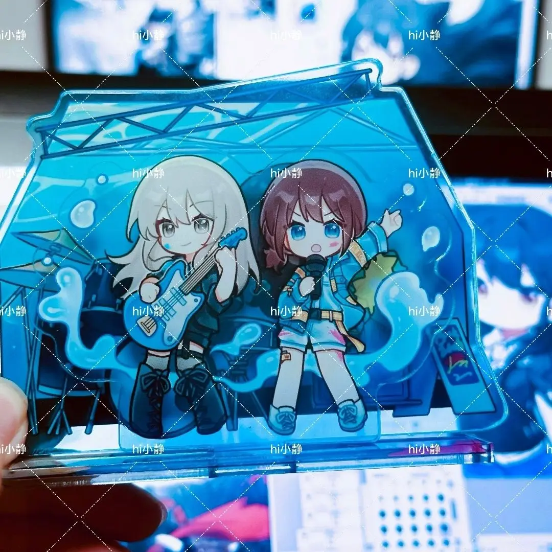 Colección de Figuras Acrílicas GIRLS BAND CRY, Anime de Dibujos Animados, Iseri Nina, Adornos de Escritorio, Modelo Decorativo, Regalos de Cumpleaños