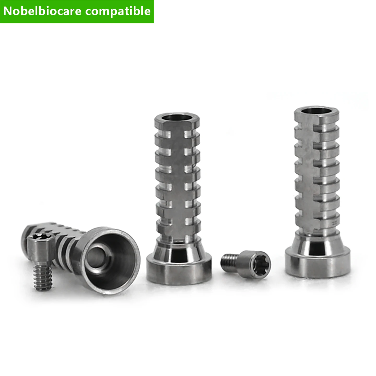 Nobe Temporary Cylinder for Multi-unit Abutment Fits Nobel Biocare Prosthetic Screw Retained Base cap replacement accessory