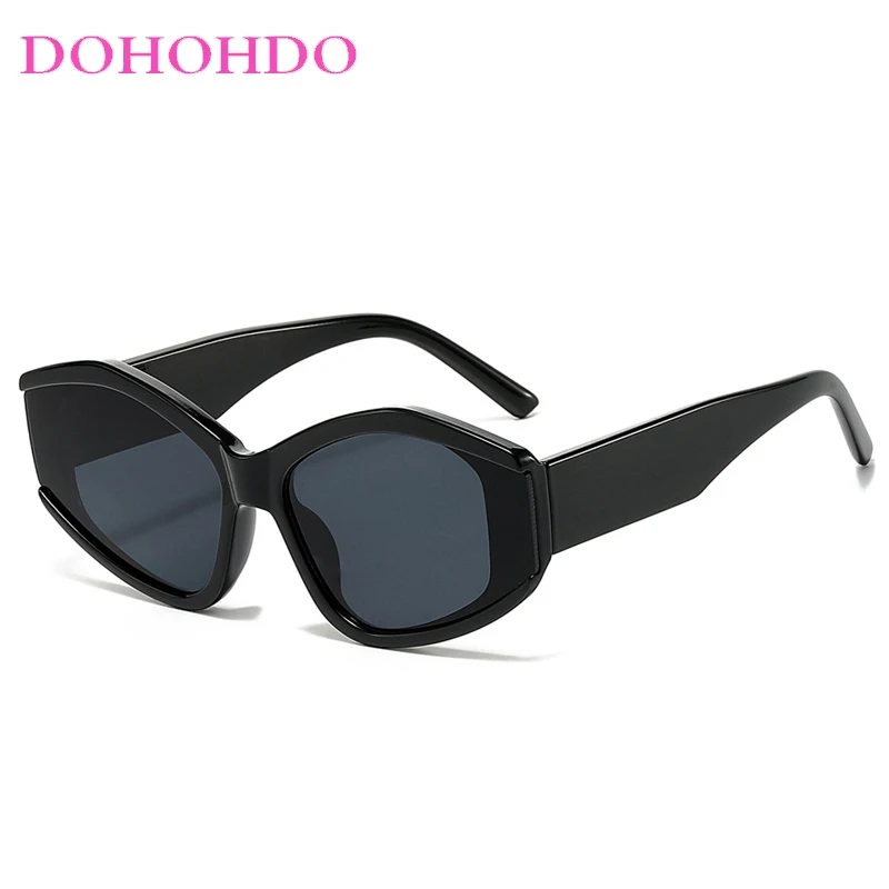 ファッショントレンディなキャットアイサングラス女性男性ヴィンテージ高級ブランドデザインヒップホップシェードユニセックスアウトドア旅行眼鏡 UV400