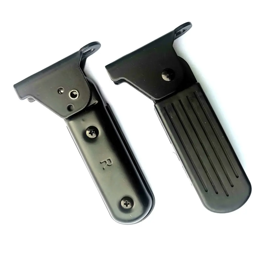 

1 Pair Stable Seats Treadle Convenient Anti-rust Bike Rear Pedals Plastic Universal Bicycle Rear Seat Pedal Electric Vehicle
