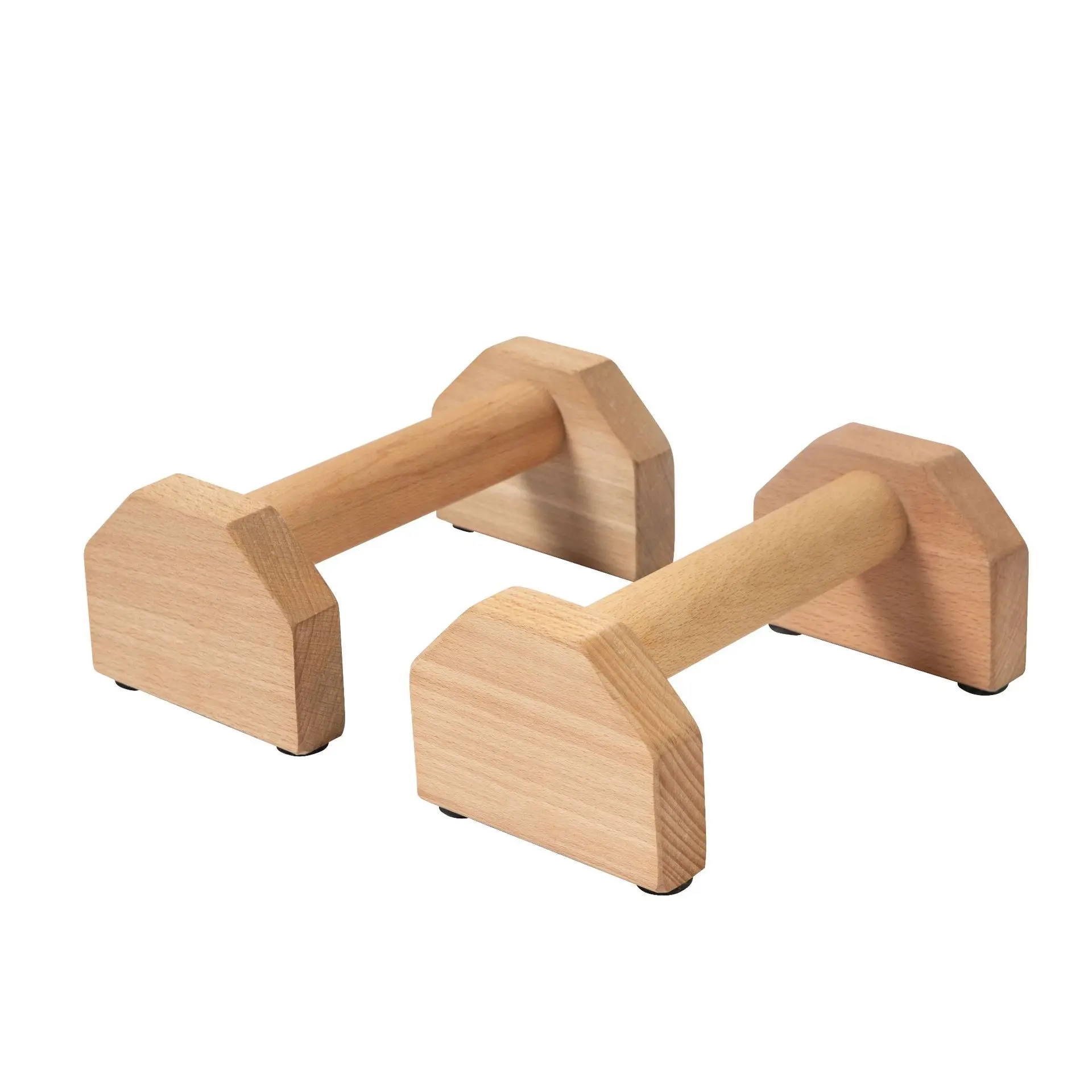 

Parallettes Gymnastics Calisthenics Handstand Bar Wooden Fitness Exercise Tools Training Gear Push-Ups Double Rod Stand