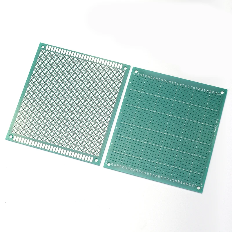 2 Stück Universelle Einseitige Leiterplatte Mehrzweck-Lochplatine PCB Experimentierplatine für Elektronikprojekte – Detail 5