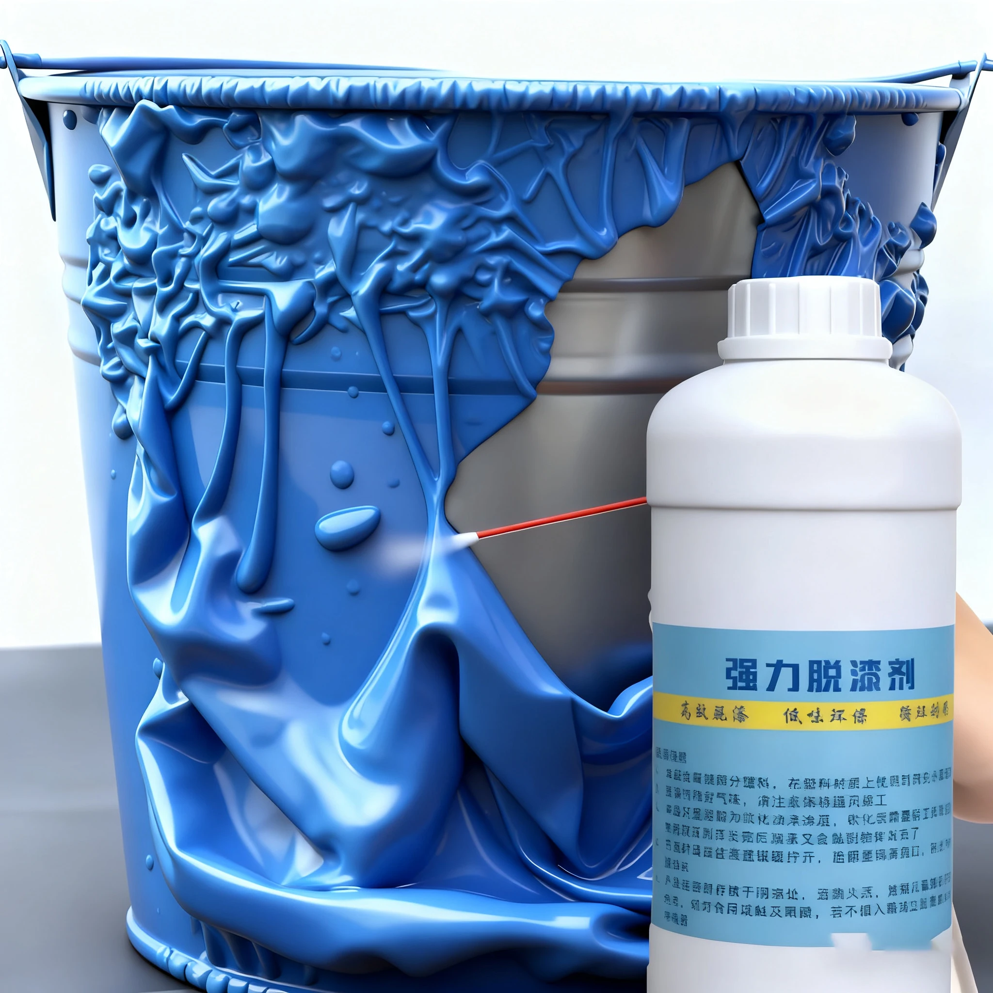 Removedor de pintura de 250ml, agente pelador, desplastizador de superficies, aceite y nitrocelulosa, herramienta de limpieza de eliminación de metales más delgada