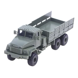 1 Pcs 1:72 Scale KrAZ-260 Tractor Vehicle Truck Toy Block Car Assembly Model Building Kit DIY Army Collection Gift