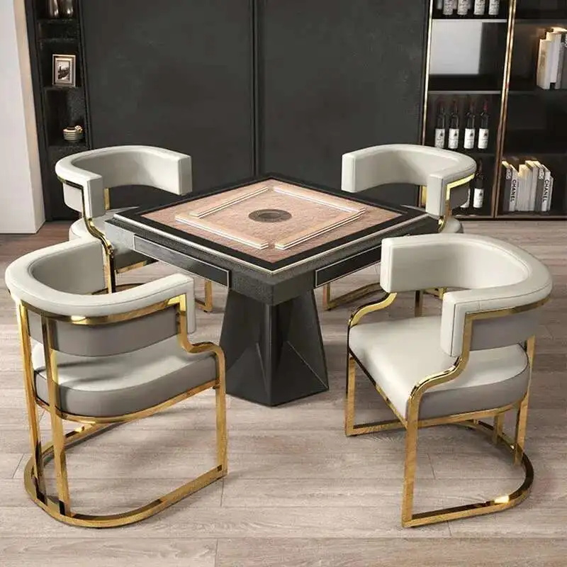 

Luxury golden Dining Chairs wrought Iron Backrest Armchair Kitchen Home Bedroom Salon Makeup Chair Modern Dining Room Furniture