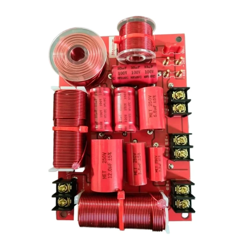 

Frequency divider three-way ruby ​​series high, medium and low bookshelf speakers hifi fever for home audio frequency divider