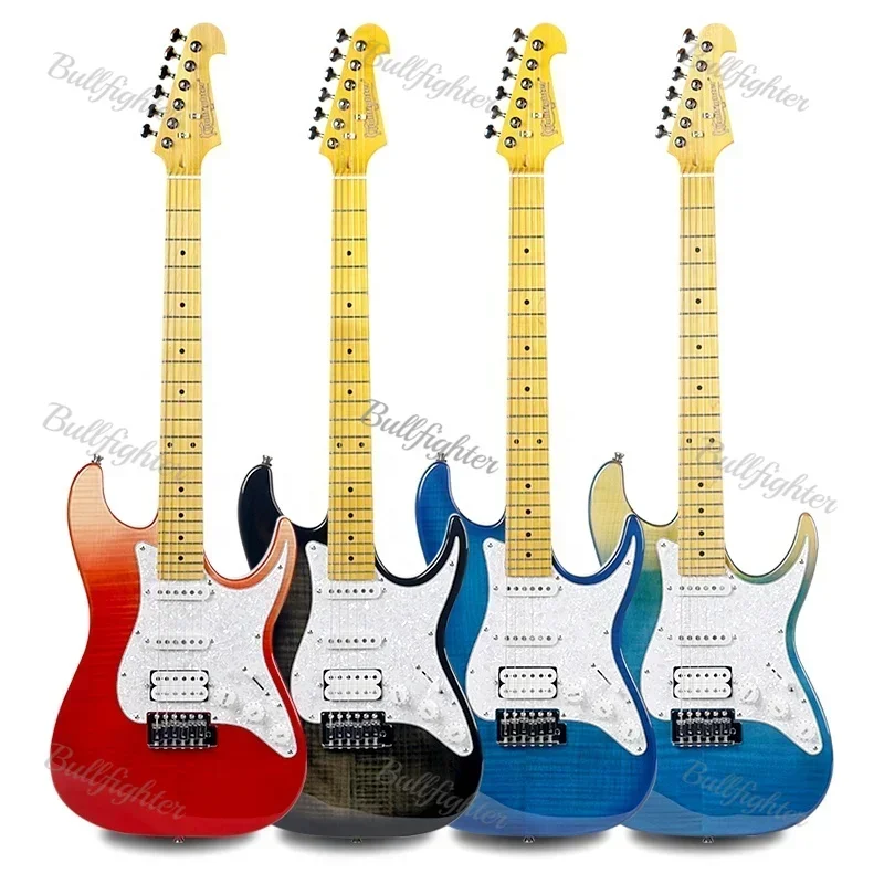 Bullfighter D160S Professional 6 Strings Guitarra Electrica OEM Wholesale Stringed Instrument Electric Guitar Telecaster Guitar