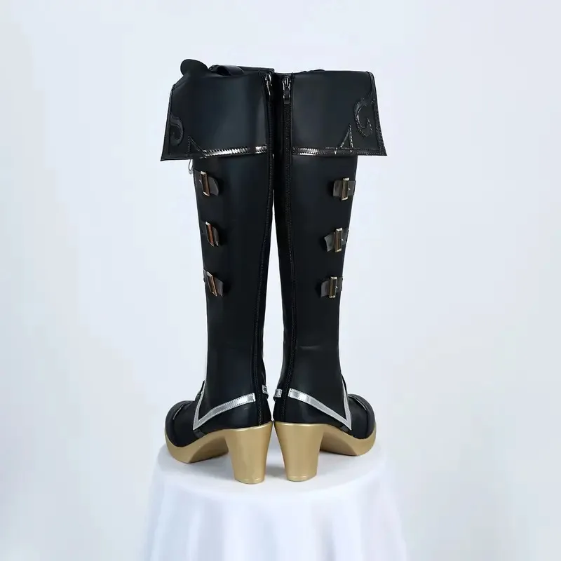 Sky06 В НАЛИЧИИ Игра Honkai Star Rail Feixiao Обувь для косплея Аксессуар Опора Fei Xiao Косплей Обувь из искусственной кожи66lU &