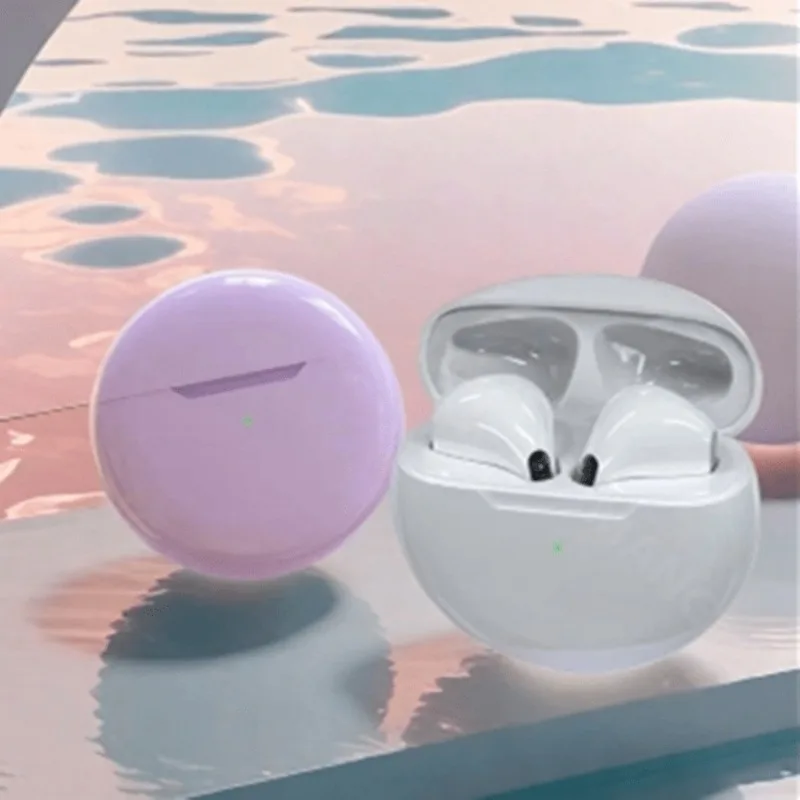 سماعات رأس لاسلكية جديدة TWS Pro 6 مع ميكروفون Fone سماعات بلوتوث رياضية للجري لسماعات أذن Apple iPhone Xiaomi Pro6 #4