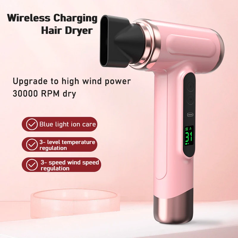 seche-cheveux-200w-15000mah-seche-cheveux-portable-rechargeable-par-usb-multi-modes-leger-sechage-rapide-avec-embout-pour-les-voyages