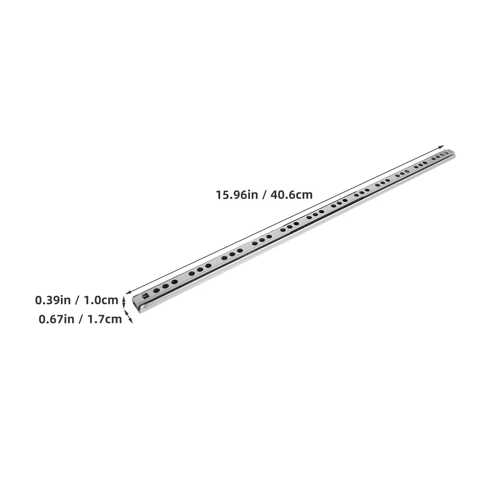4Pairs Noise Free Metal Drawer Slides Rail Locking Smooth Glide Bearing Rack Kitchen Cabinet Drawer Slides Soft Close Heavy Duty