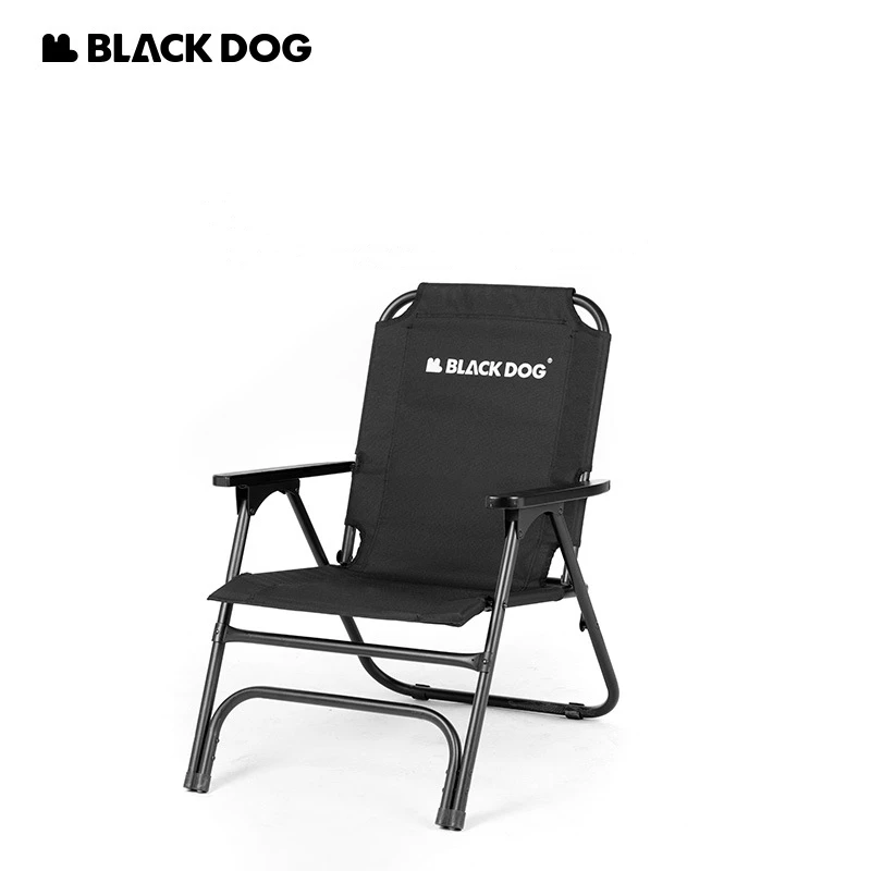 

Naturehike BLACKDOG Outdoor Single Folding Chair Upgraded Fishing Chair Stool Camping Picnic Lounge Chair Director Beach Chair