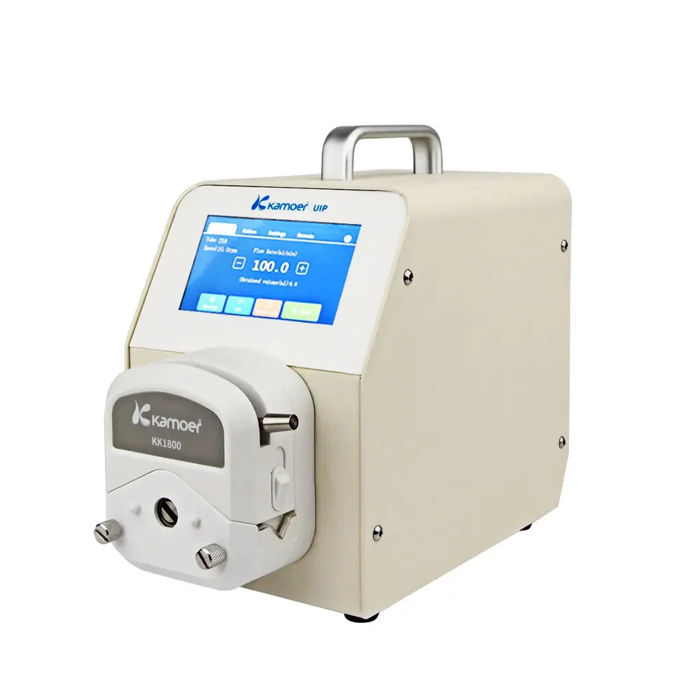 

Kamoer UIP Speed Adjustable liposuction infiltration pump propylene glycol filling metal roller weighing peristaltic pump