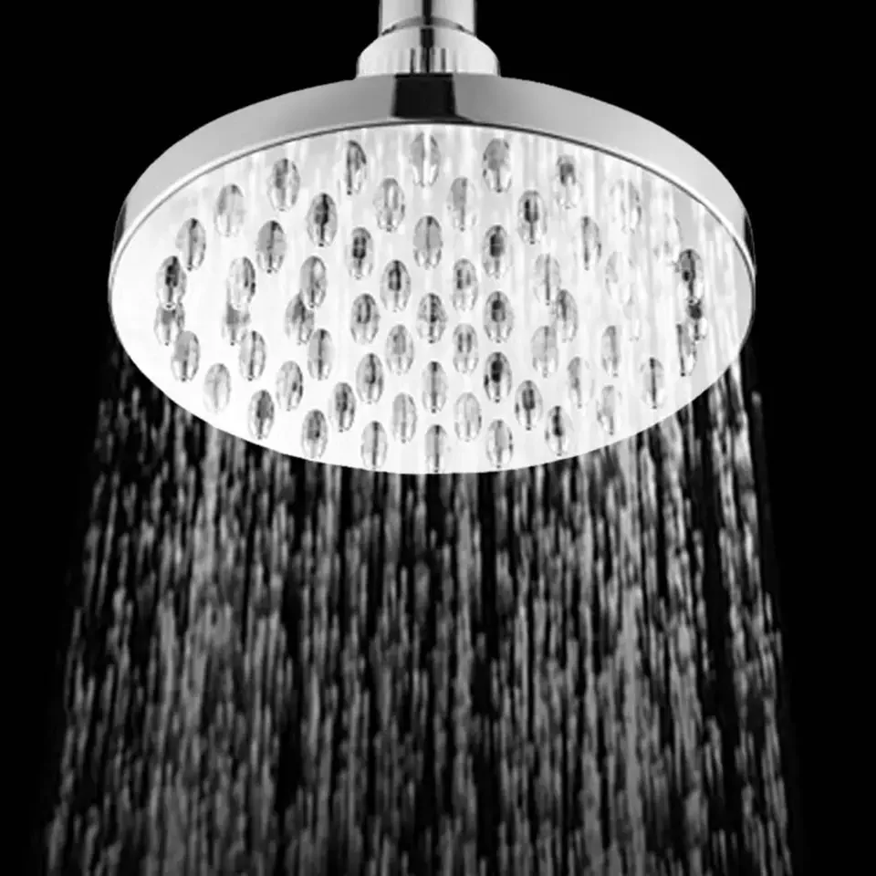 رأس دش ارتفاع ضغط دش رئيس رذاذ توفير المياه المنزلية الحمام دش العلوي فوهة الاستحمام الملحقات