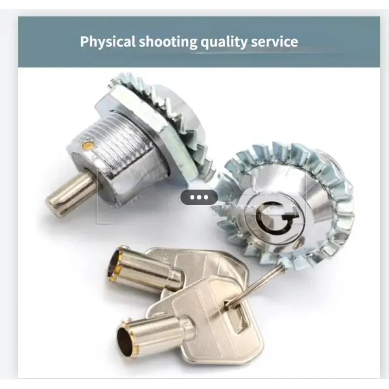 Teleskop-Riegelschloss mit versteckter Presse, Werbe-Leuchtkastenschloss