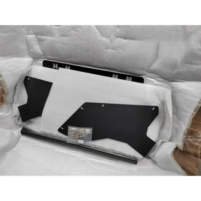 Performance Front Bumper Built‑in Winch Plate Skid Plate For 4x4 Pickup Protector No Cutting Install Auto Modification Accessori