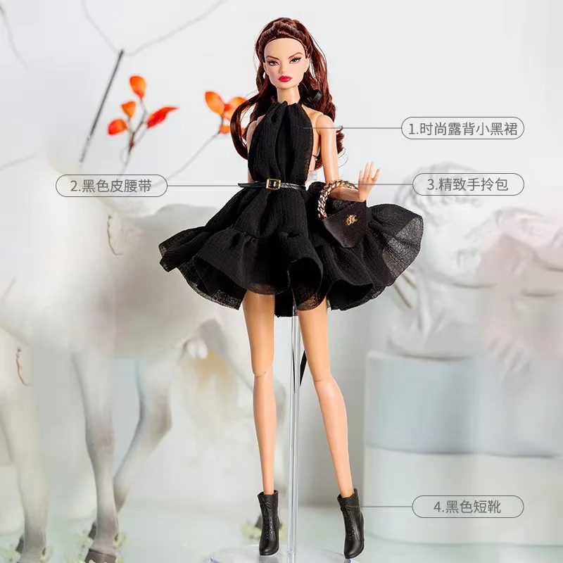 slim fit dress slacks Unique Vintage Plus Size Barbie Black Solo in The Spotlight Strapless Wiggle Dress