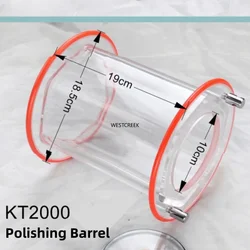 Capacity 5kg Rotary Drum/bucket For Kt-2000 Tumbler For Polishing Machine, Jewelry Polishing Barrel
