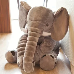 1pc Elephant Design Pet Grinding Teeth Plush Toy Durable Chew Toy ForDog Interactive Supply