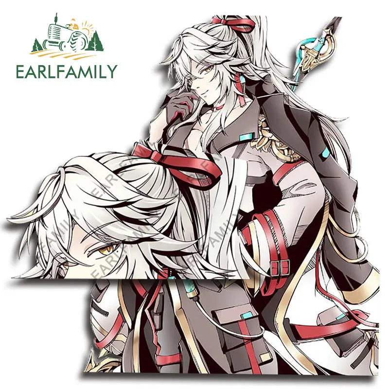 Earl family 13cm für Jing Yuan Honkai Star Rail Car Aufkleber Vinyl Camper van Anime Spiel Aufkleber Mine kreative Persönlichkeit Dekor