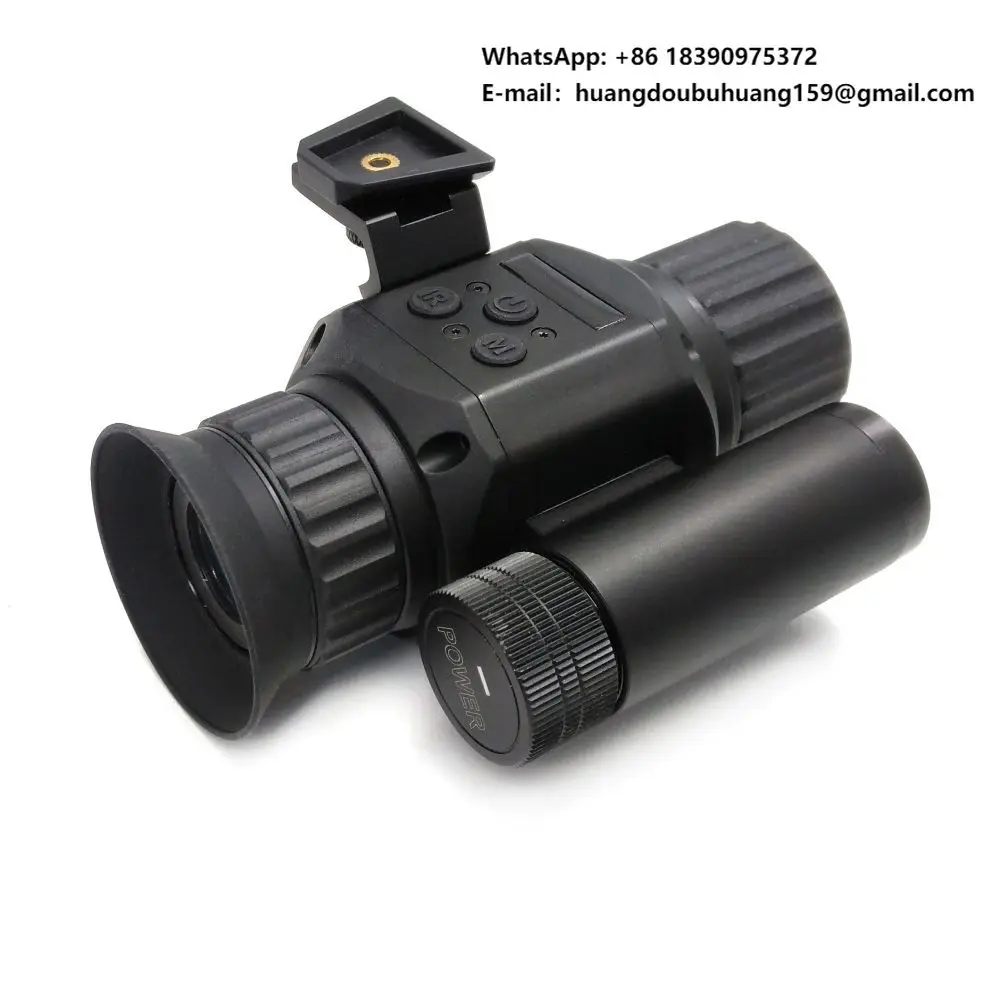 

Монокуляр ночного видения с ИК-подсветкой, полимерной батареей 4000 мАч и двойным экраном 0,32 дюйма 800x600 для любителей охоты