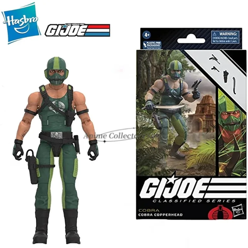 

Хасбро Г.И. Joe GI Joe Classified Series Cobra Copperhead 72, экшн-фигурка, модель, коллекция игрушек, подарок для хобби
