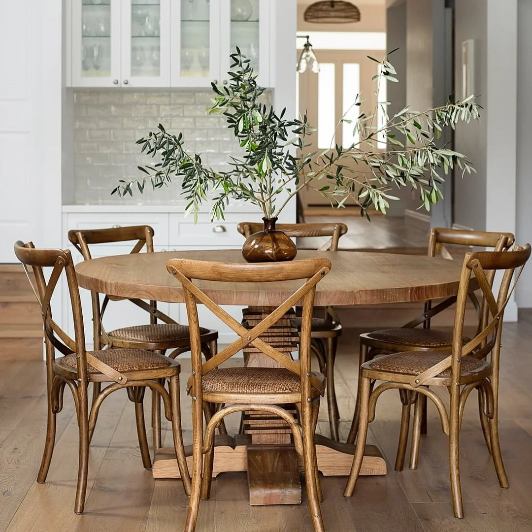 Vintage Extendable Dining Table Farm Hotel Event Wedding Banquet Folding Outdoor Solid Wood Customizable Modern Design In Black
