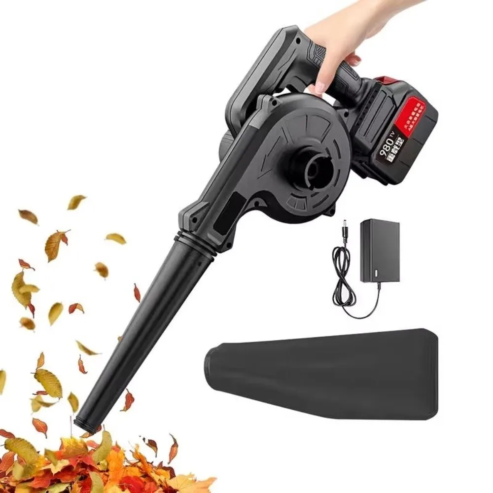 

2 In1 Electric Air Blower 1400W Power 688Vf Battery Cordless Vacuum Cleaner Blowing Suction Dust Collecting Motorcycle Cleaner