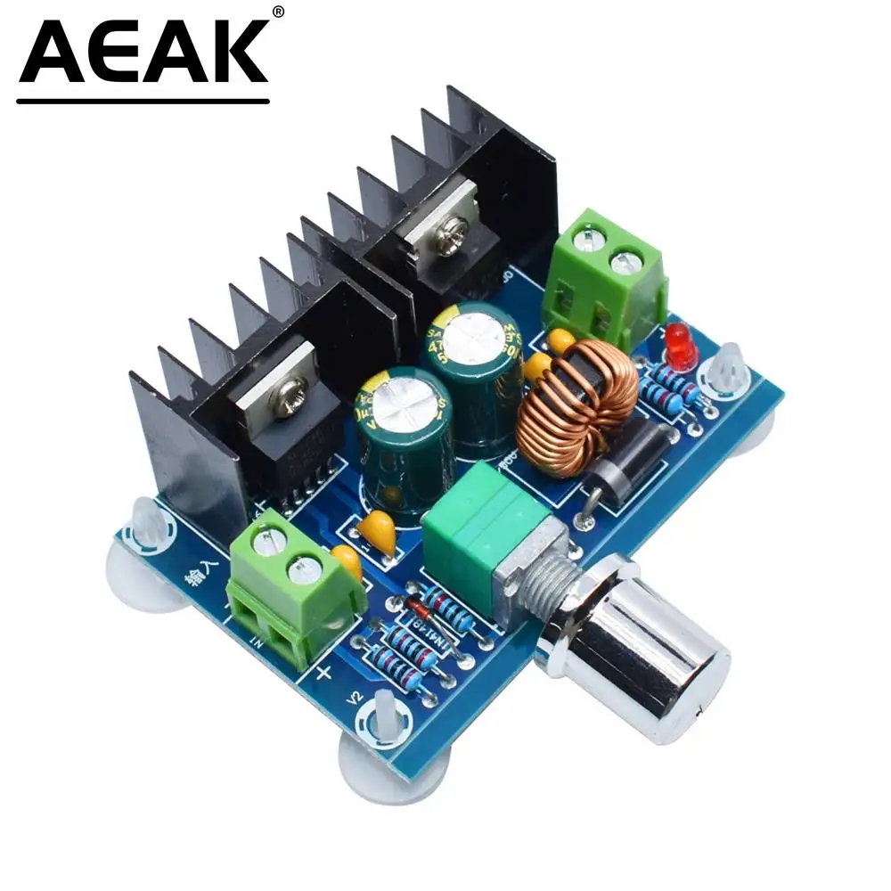 XH-M401 XL4016E1 8A 200W DC-DC Step Down Buck Converter Power Supply Module PWM Adjustable 4-40V To 1.25-36V Step Down Board