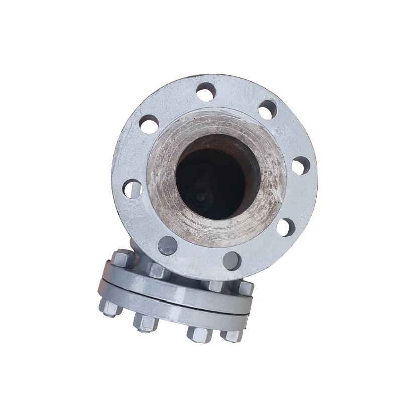 H44H-16C Gaotong Carbon Steel Swing Check Valve Stop Flange Connection Manual Shutoff Metal Hard Seal 1.0-1.6Mpa 20-200C