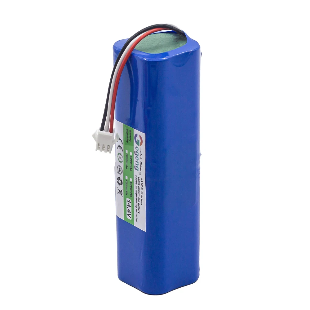 Imagem -06 - Bateria de Íon de Lítio Recarregável para Aspirador Robô 14.4v 5200mah7000mah 18650 M26 4s2p Pro m9 Pro m8 Pro m7 r1