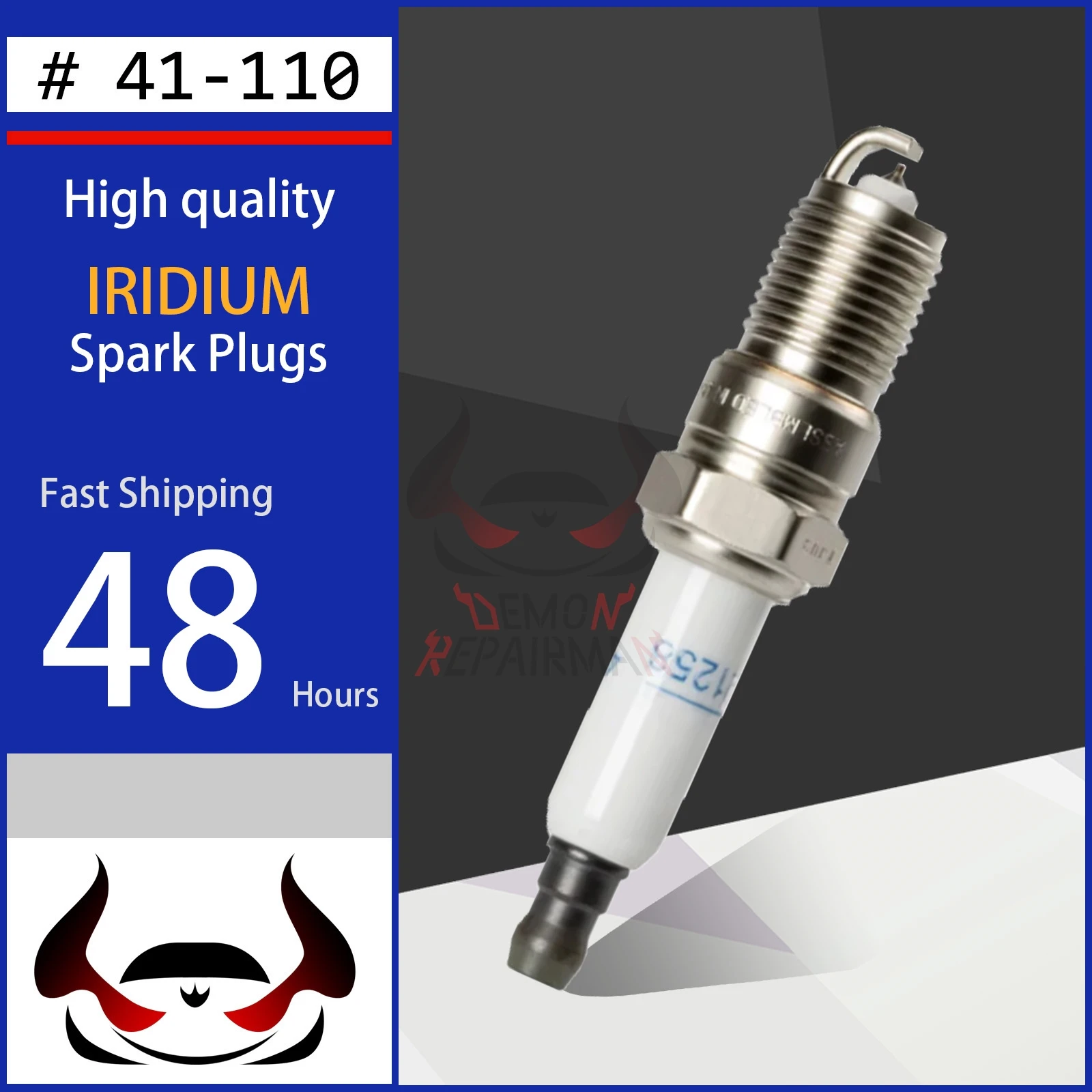 12621258 41-110 41 110 Iridium Spark Plug For Chevrolet GMC Buick Cadillac Hummer H2 H3 Pontiac Firebird G8 SAAB 9-7X