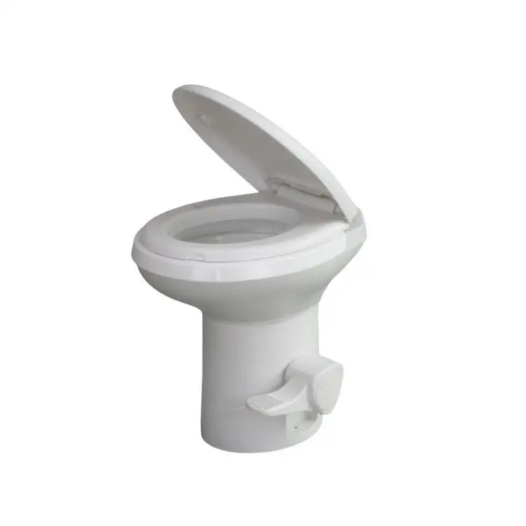 

Airow Standard Residential Height Gravity Flush RV Toilet with Plastic Toilet Bowl