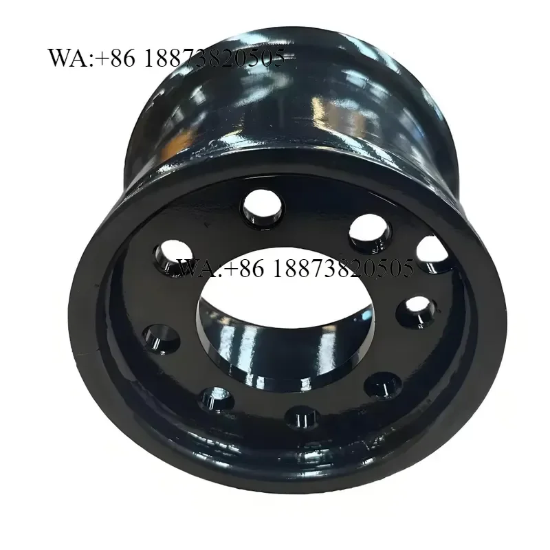 Factory Custom 9 Inch OTR Rims 6.00E-9 for Forklift 4 Piece 21x8-9 Industrial Steel Wheels