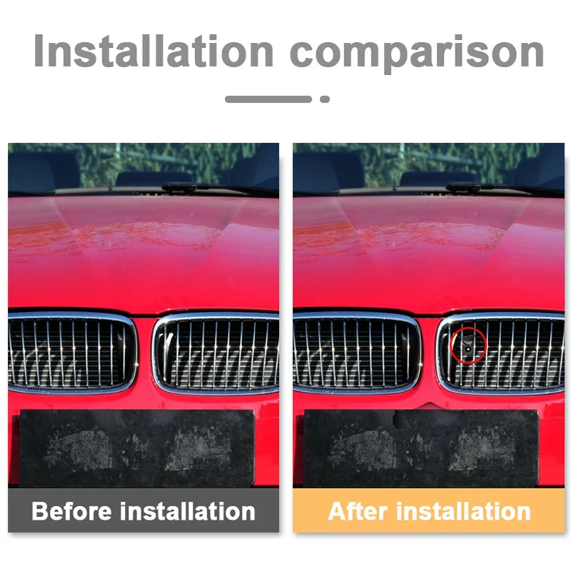 Classy-Car Front View Camera Night Vision Waterproof Camera 150 Degree Wide Angel Camera For BMW 3 Series 2012-2014