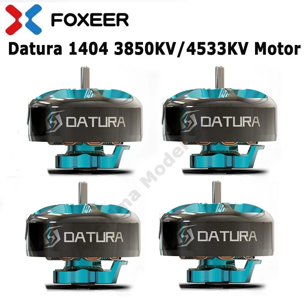 

Foxeer Datura 1404 4533KV 3S 3850KV 4S Lipo 1,5mm вал 3inch Props для RC FPV Racing Drone