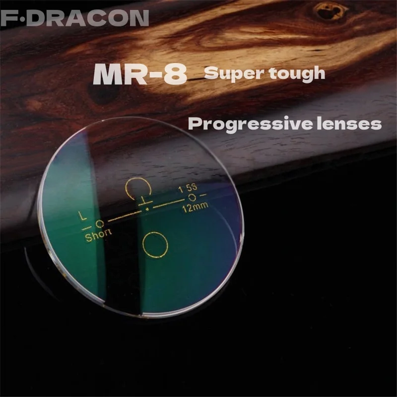 MR-8 Frameless Glasses Special Ultra Tough And Ultra-thin Progressive Lenses  High Hardne Prescription Multifocal Lenses