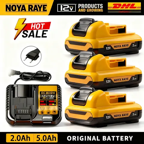 Pour batterie au Lithium Dewalt 12V 2/5AH compatible DCB120 DCB123 DCB125 DCB124 DCB122 DCD710 outils électriques tournevis niveau Laser