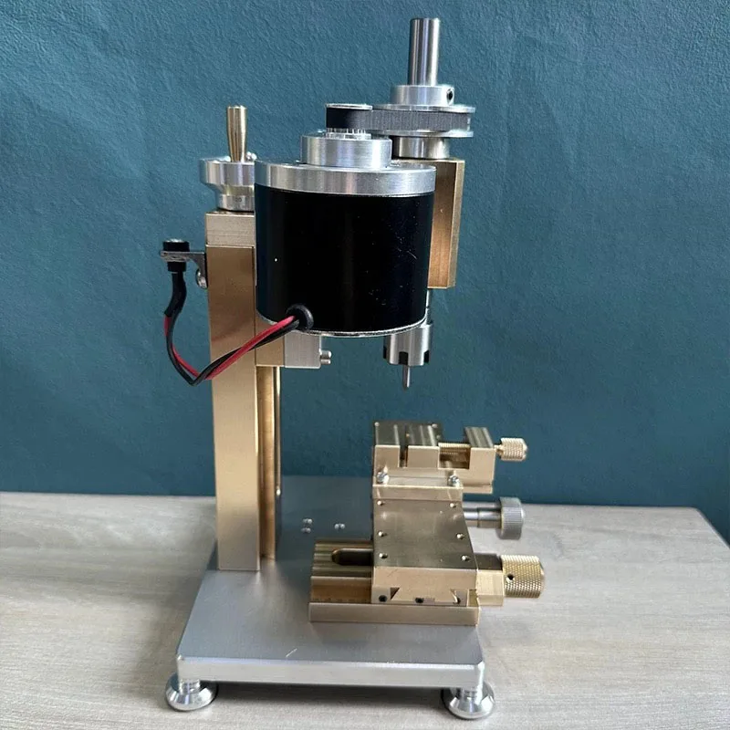 High Precision Table Drilling Machine Multifunctional Micro Drilling Milling Equipment 0.01mm Machining Error for Small Parts