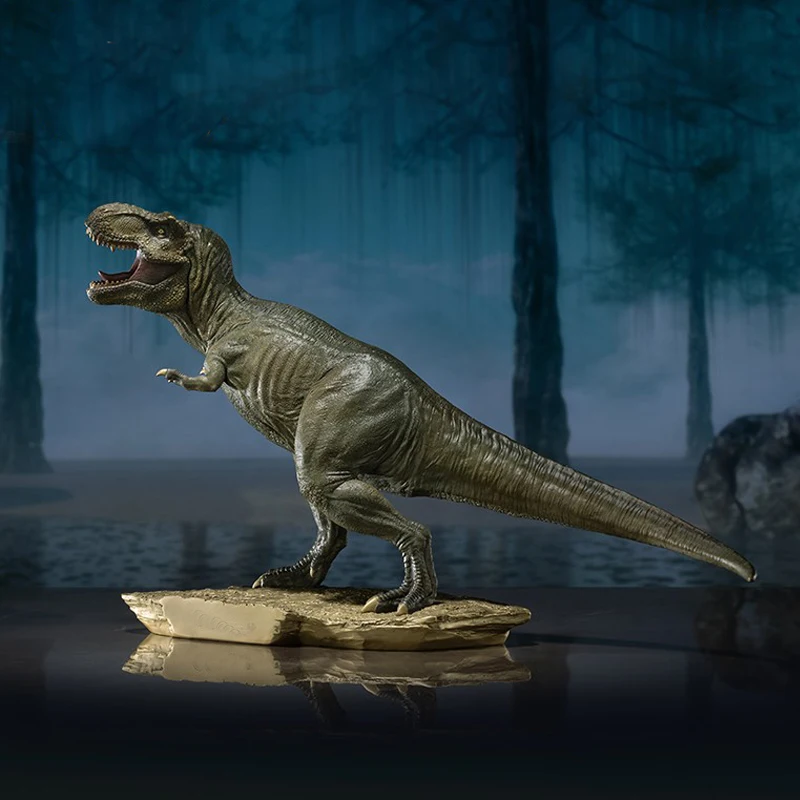 

Rare Limited edition large TOP Jurassic dinosaur Tyrannosaurus dragon Handmade Copper Carving Sculpture Decorative art statue
