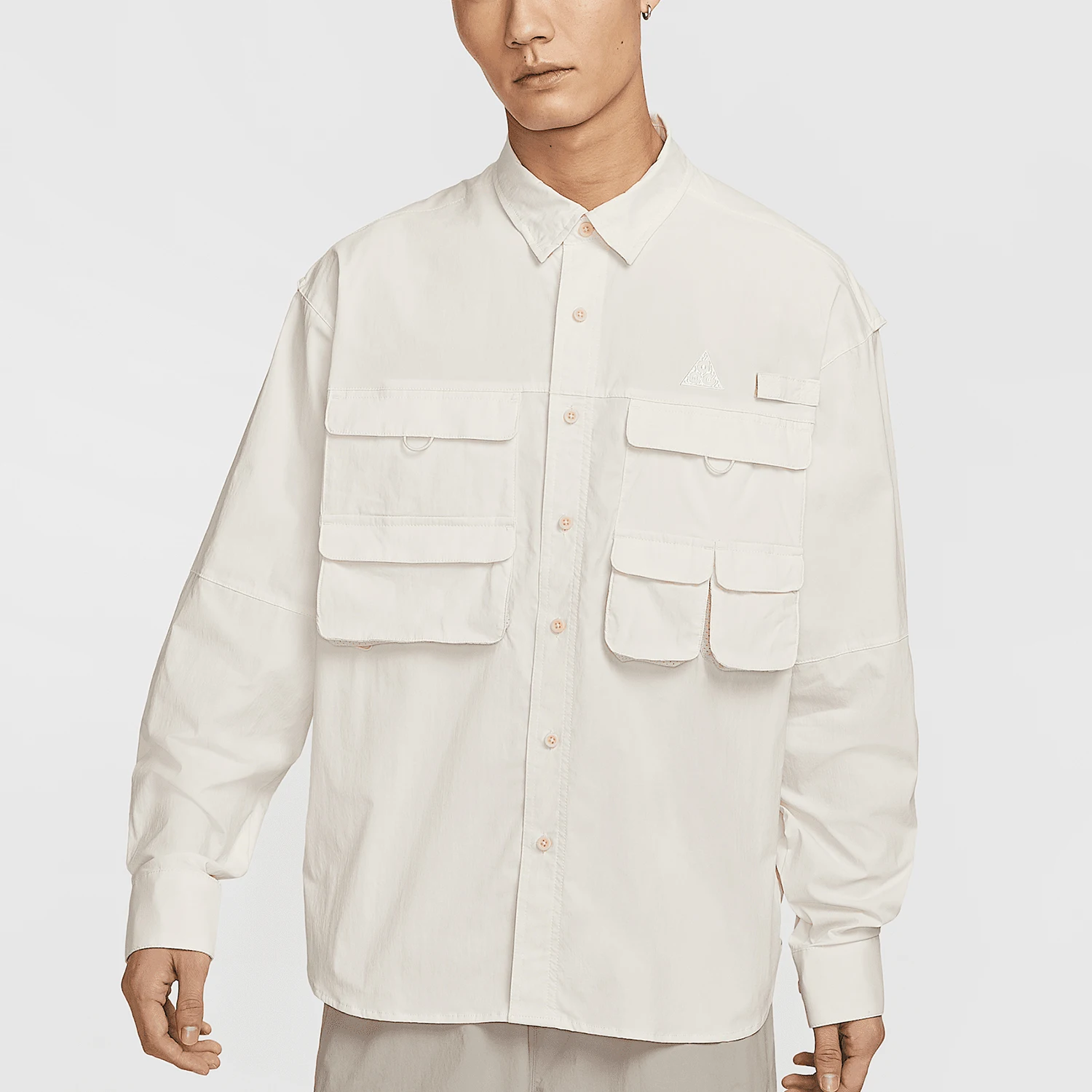 

Nike genuine 2025 Dri-FIT Men's Minimalist Sun-Protection Long Sleeve Shirt HJ2466-030