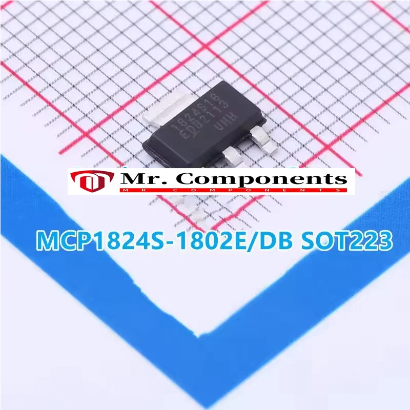 10PCS MCP1824S-1802…