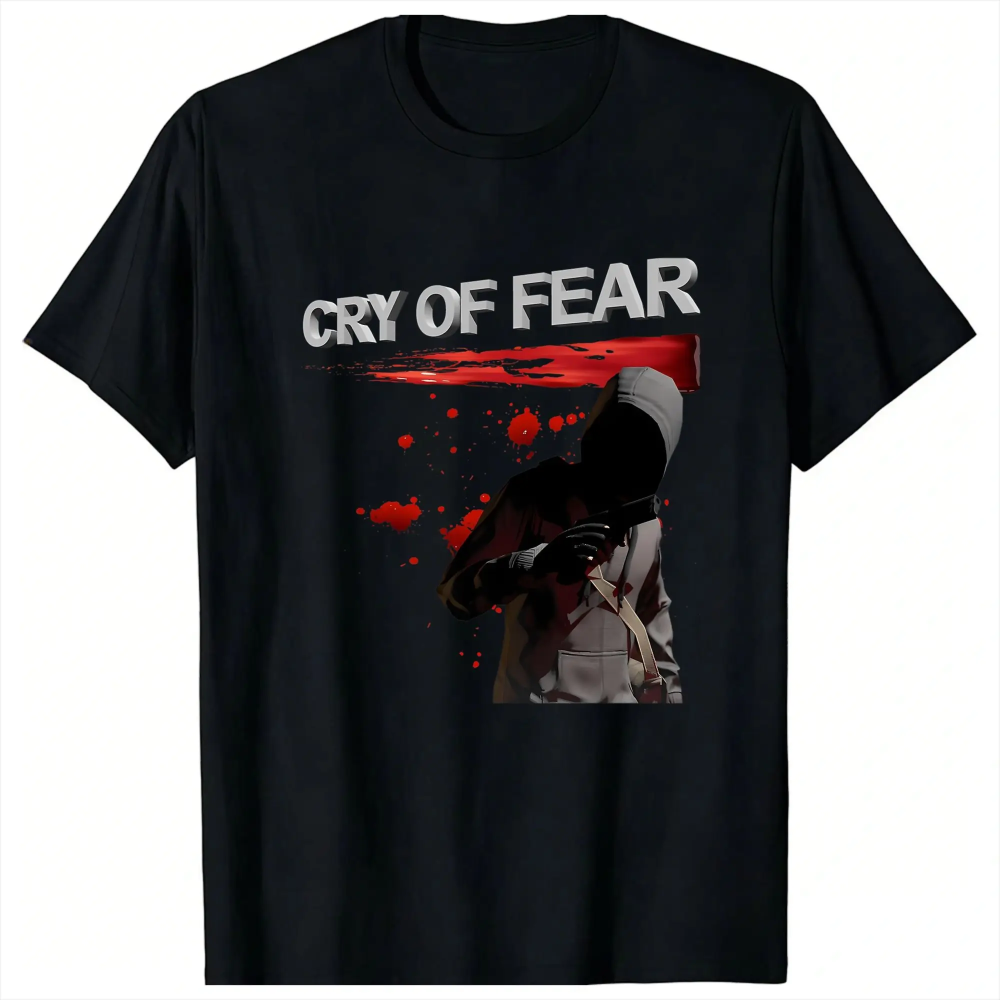 Cry Of Fear Game Lover T Shirt Summer  Y2K Funny T-Shirts Cotton Harajuku Tee Shirt For Men Short Sleeves Casual Tops