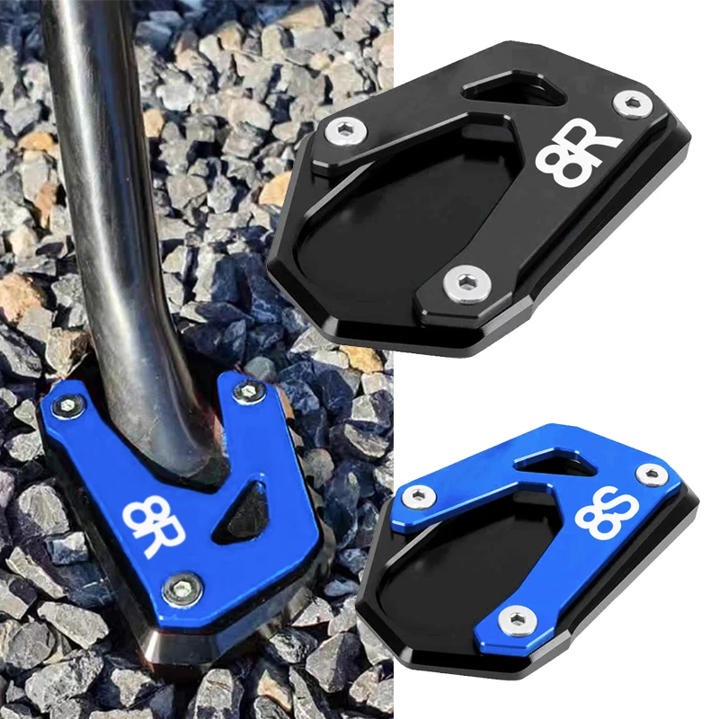 Motorcycle Accessories Side Stand Enlarge Extension Kickstand NEW For Suzuki GSX-8S GSX-8R GSX8S GSX8R GSX 8S 8R 2023 2024 2025