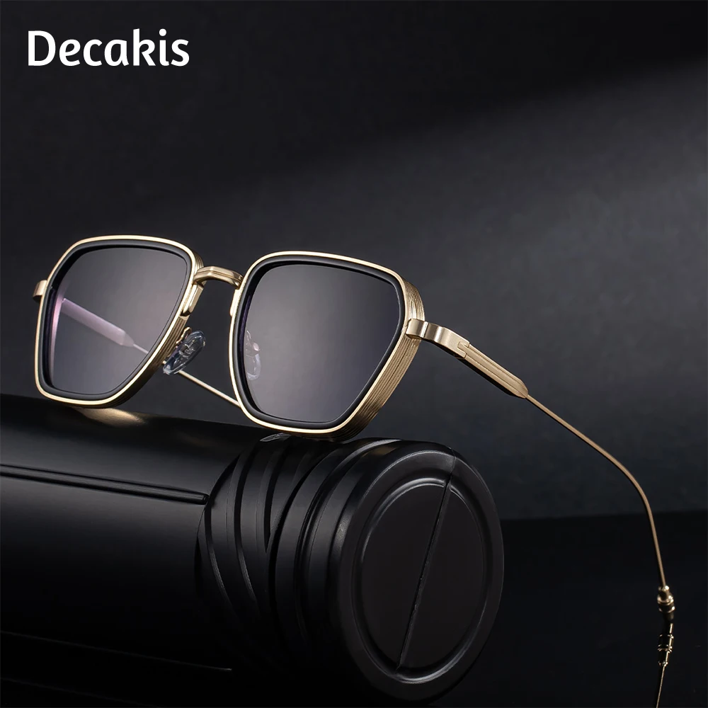 

Unisex Square Sunglasses Metal Frame PC Lens Fashion Casual Outdoor UV400 Protection Retro Eyewear Vintage Style Driving