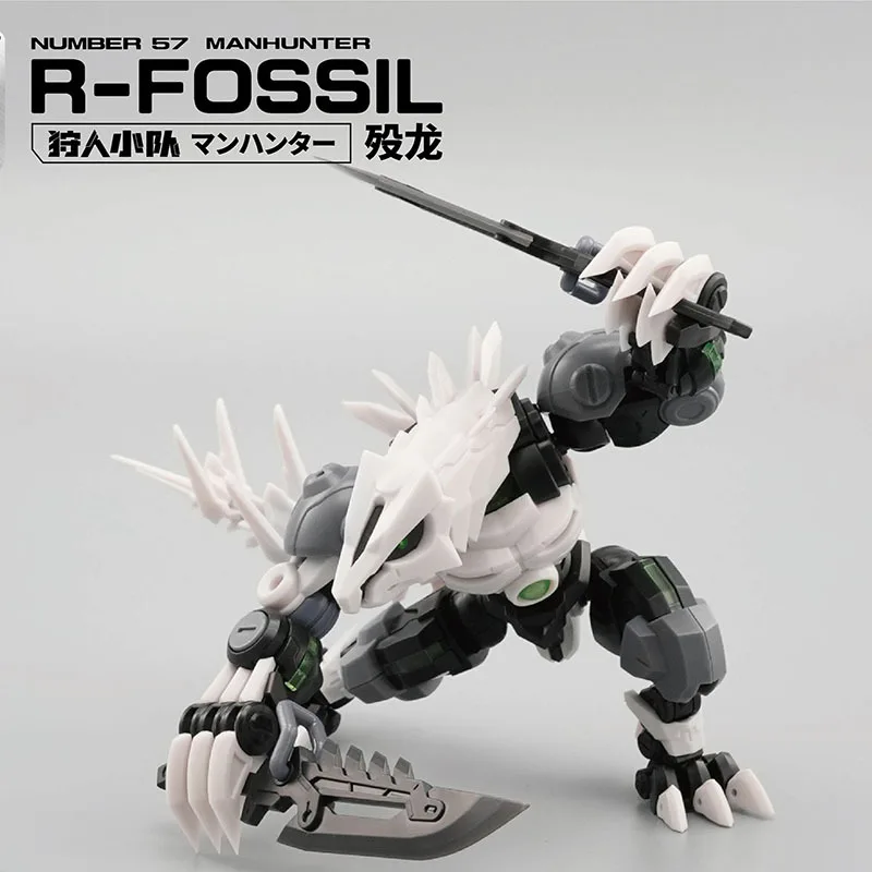 FIFTYSEVEN Nomor 57 No.57 Seri Manhunter KEMO GROUND ARMOR Turtle 1:24 Model Rakitan Dalam 3 Kepala Mainan Action Figure Beruang Katak