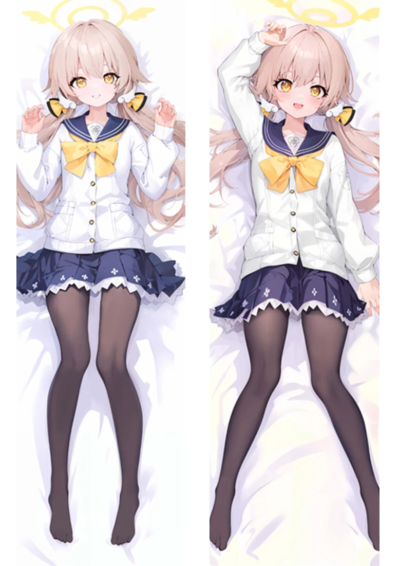 Anime Game Blue Archive Ajitani Hifumi Dakimakura Waifu Pillowcase 2-Side Print Hugging Body Cushion Cover Case Gift